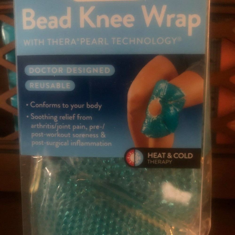 Walgreens Doctor Designed Reusable Bead Knee Wrap With Thera Pearl Technology